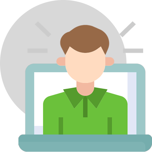Slicejob - Online Job Interview Icon