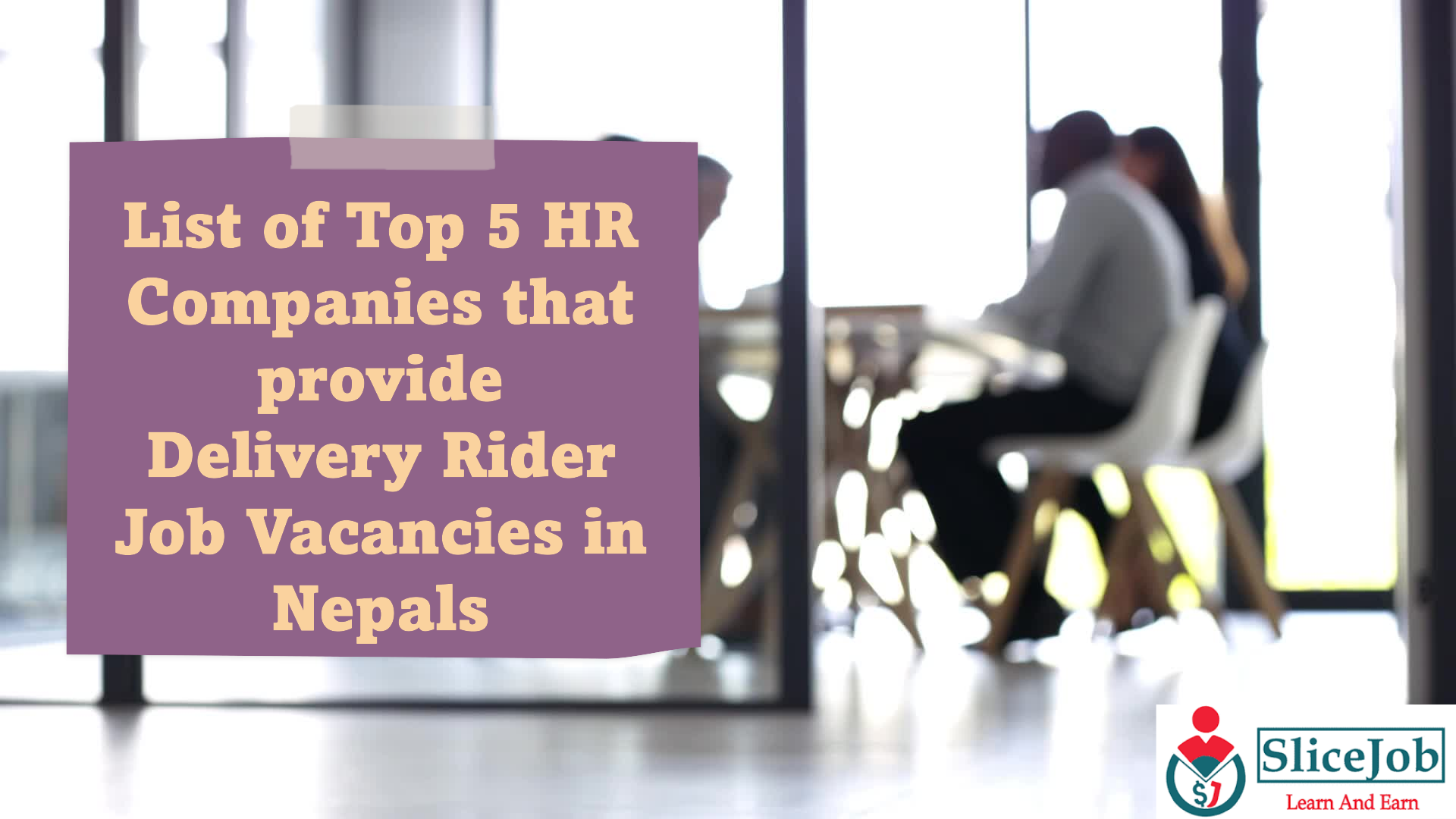 List of Top 5 HR Companies that provide Delivery Rider Job Vacancies in Nepal