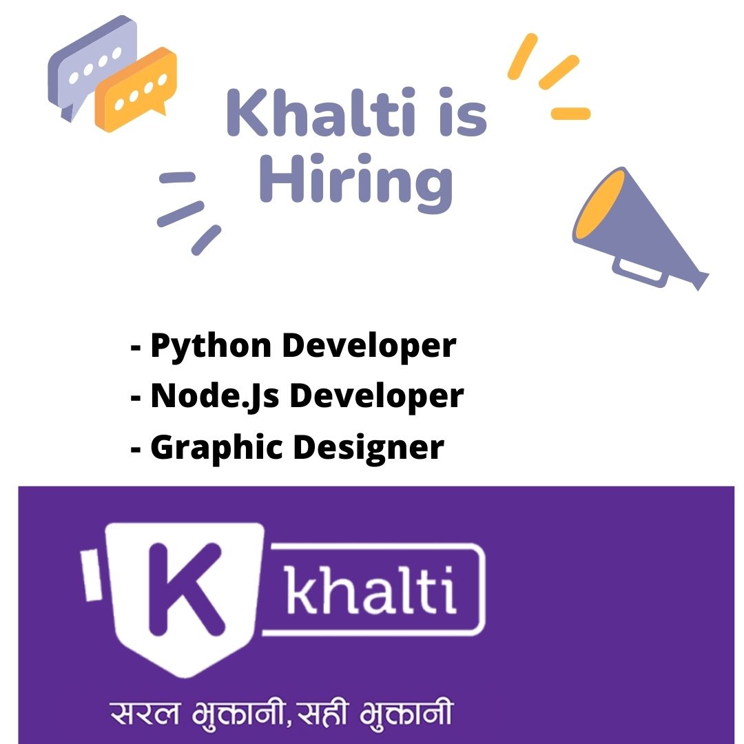 Khalti is Hiring for 6 Different Positions